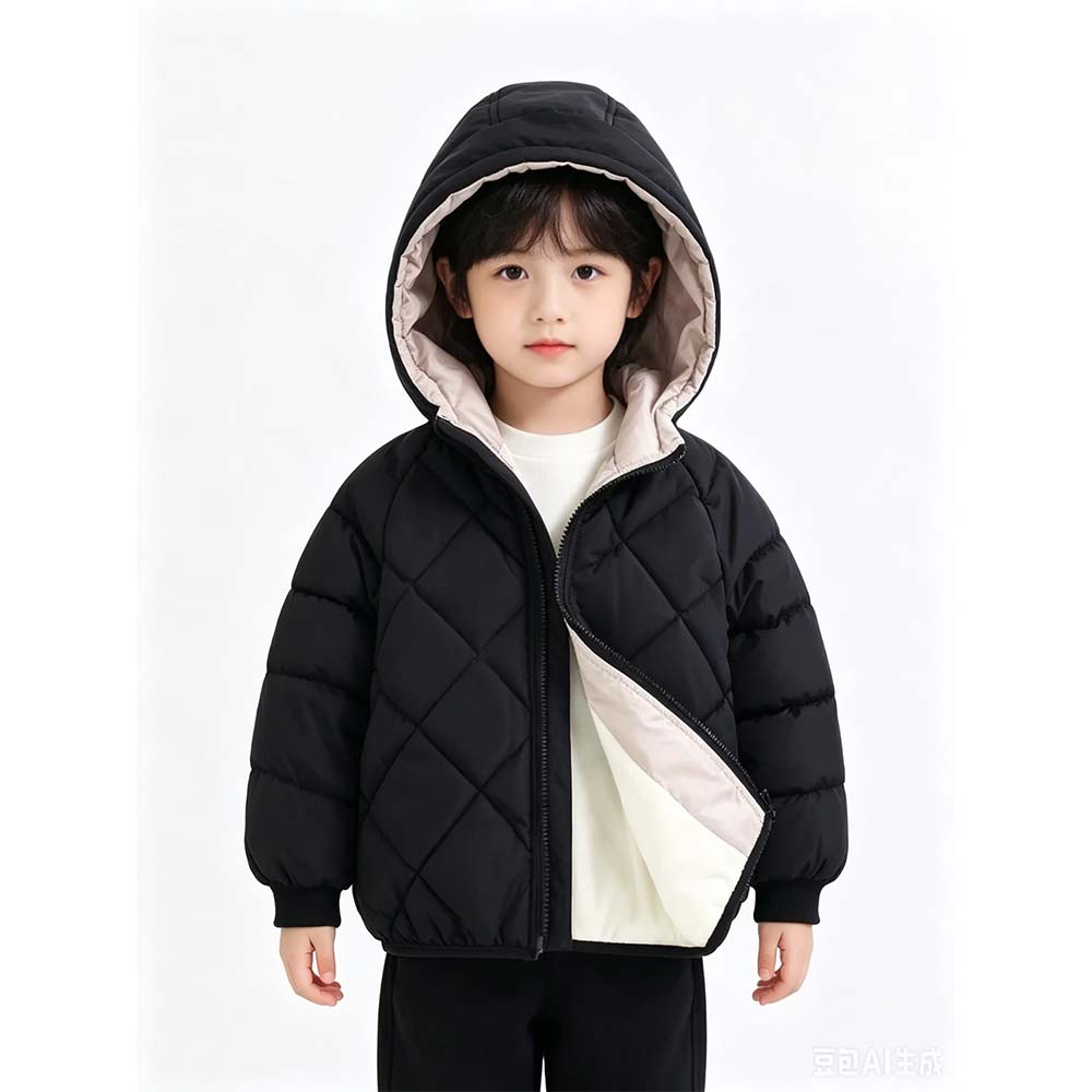 Winter Clothing For Toddlers - カジュアルベビーガールズ冬服キッズライトダウンコートフード付き春ガールジャケット幼児子供服男の子用コート