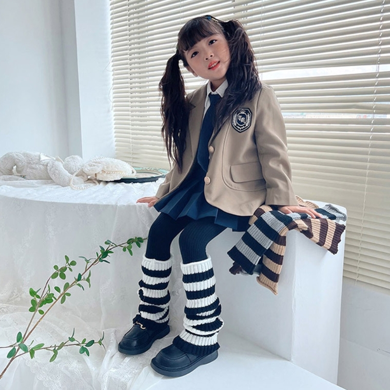 Winter Clothing Leg Warmers - ニットニーハイソックススタイリッシュソックススリーブトレンディレッグウォーマー冬の必需品