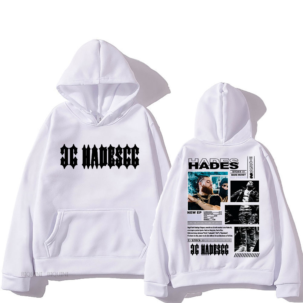 Winter Clothing Drawing - Hades 66フード付きスウェットシャツ,フリース,パンク,快適,長袖,ヒップホップ,レトロな服,ゴシックセーター