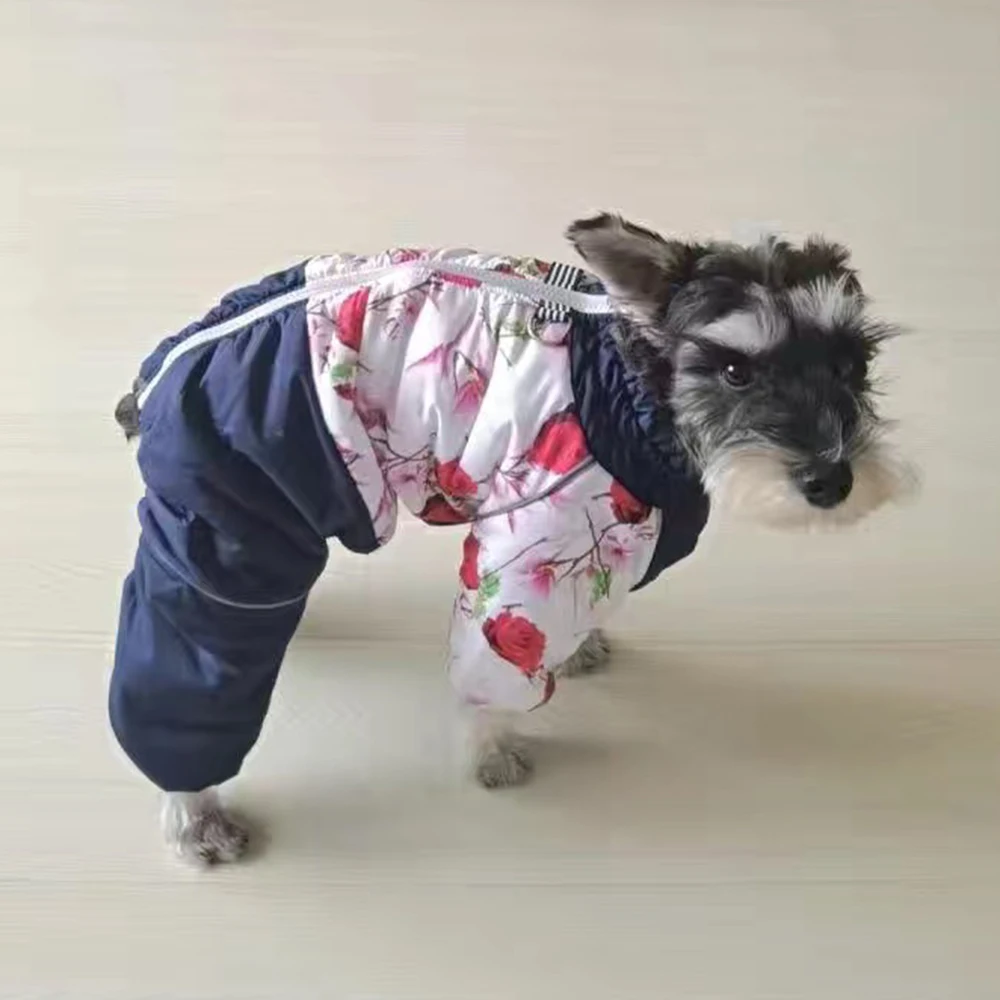Winter Clothing For Toddlers - ペット冬服防水ジャンプスーツ女の子男の子小型犬チワワヨークシャー子犬服肥厚暖かいペットコート