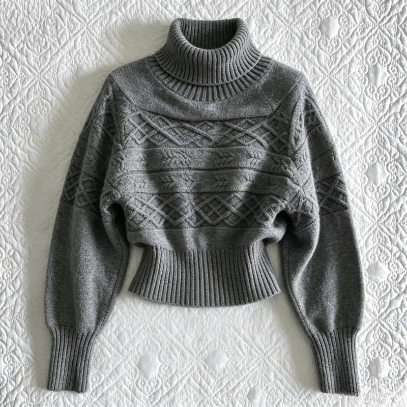 秋冬レディース Y2K タートルネックプルオーバー 韓国風ス - Winter Clothing Aesthetic のレビューと価格