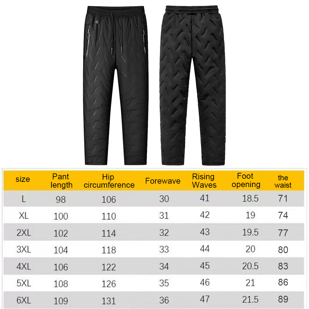 男女兼用電熱ズボン 10箇所発熱 電熱パンツ 3段階温度調整 - Winter Clothing Leg Warmers のレビューと価格