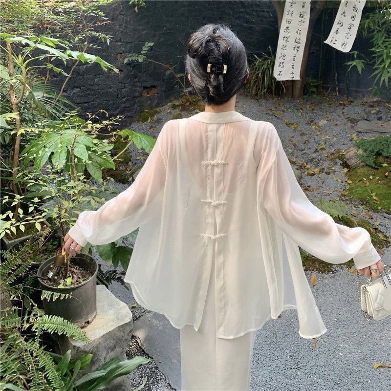 婦人服 蝶ネクタイ 日焼け止めシャツ 夏旅行の女神ブラウスY - Winter Sun Clothing のレビューと価格