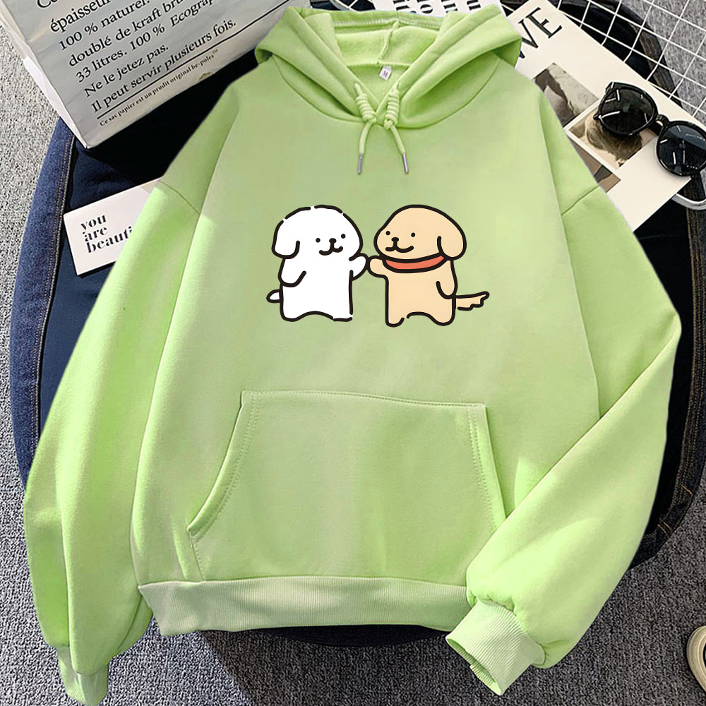 男性と女性のための長袖のスウェットシャツ,犬のプリントが施さ - Winter Clothing Yellowknife のレビューと価格