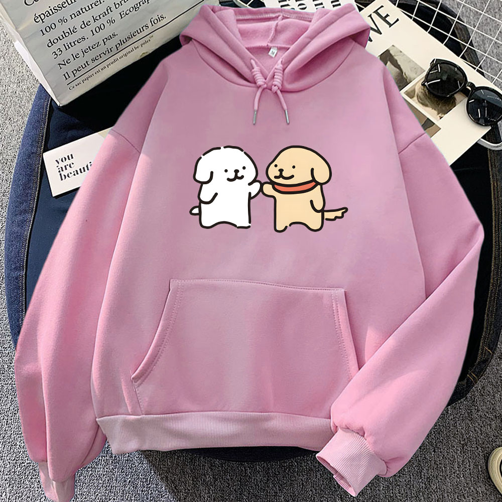 男性と女性のための長袖のスウェットシャツ,犬のプリントが施さ - Winter Clothing Yellowknife のレビューと価格