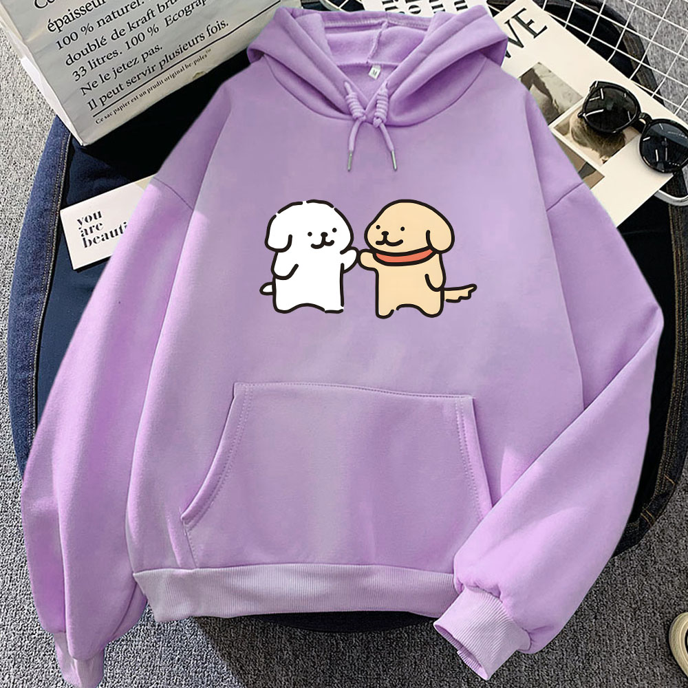 男性と女性のための長袖のスウェットシャツ,犬のプリントが施さ - Winter Clothing Yellowknife のレビューと価格