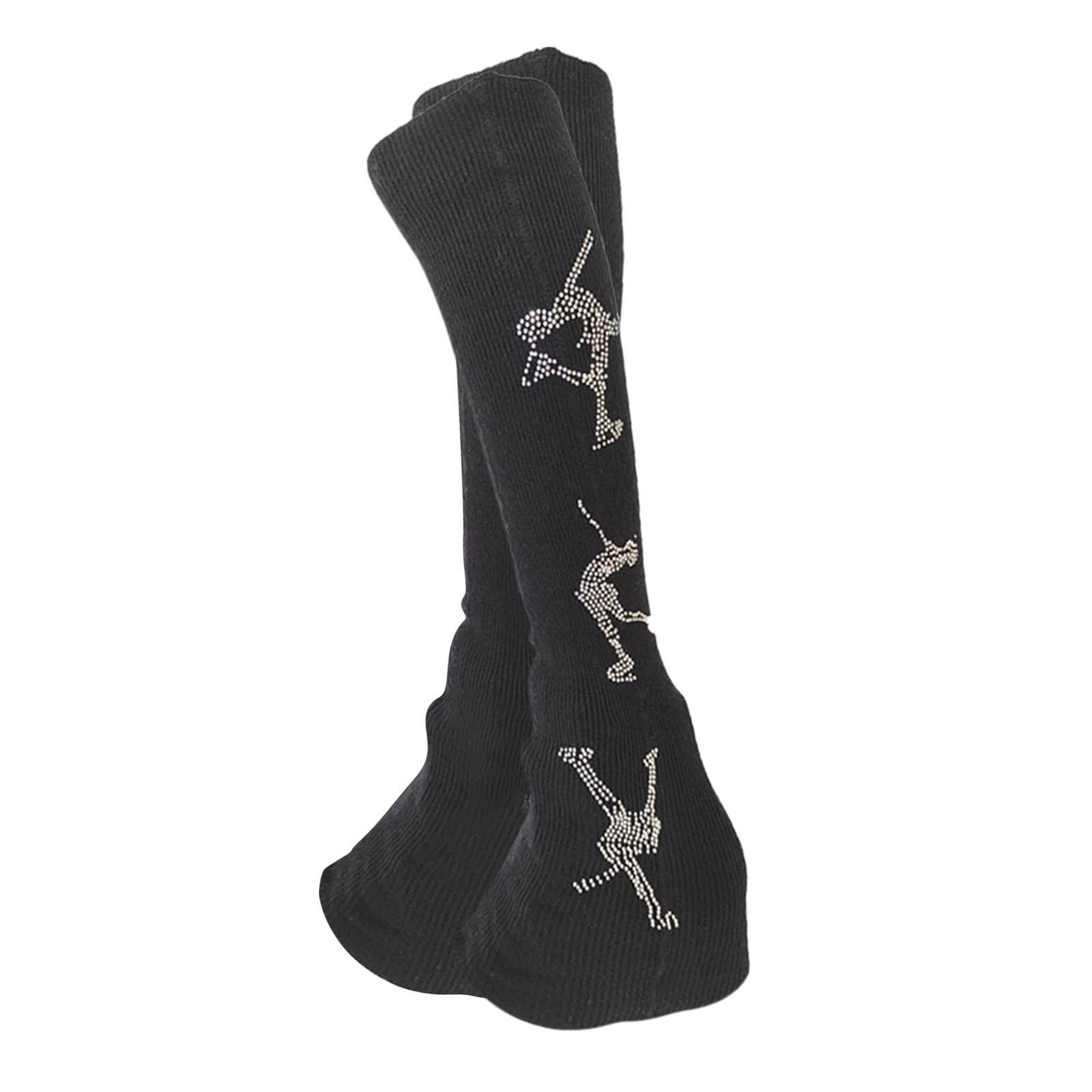 2 ピースフィギュアスケートレッグウォーマー ブーツソックス - Winter Clothing Leg Warmers のレビューと価格