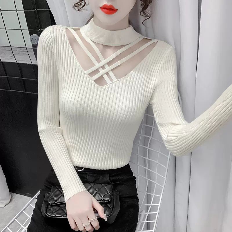 女性のためのニットセーターホルターネック衣類販売エレガントな - Winter Clothing Sale Women のレビューと価格