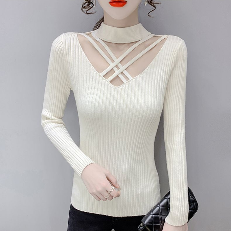 女性のためのニットセーターホルターネック衣類販売エレガントな - Winter Clothing Sale Women のレビューと価格