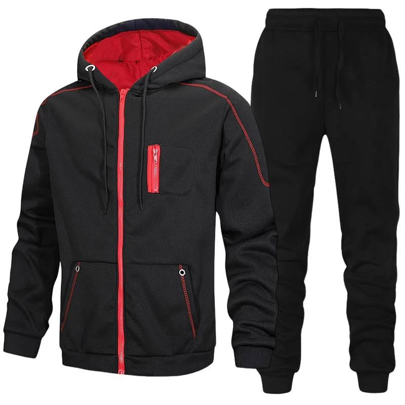 メンズファッション トラックスーツ カジュアル フーディー  - Jacket Winter Clothing のレビューと価格