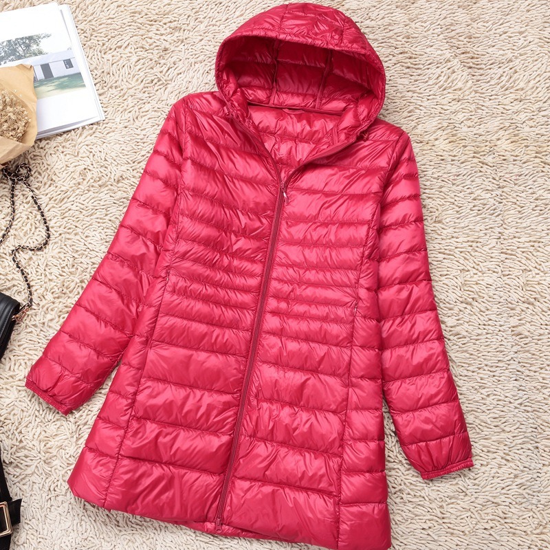 プラスサイズ 5XL 6XL 7XL 女性のフード付きパファ - Winter Clothing Pk のレビューと価格