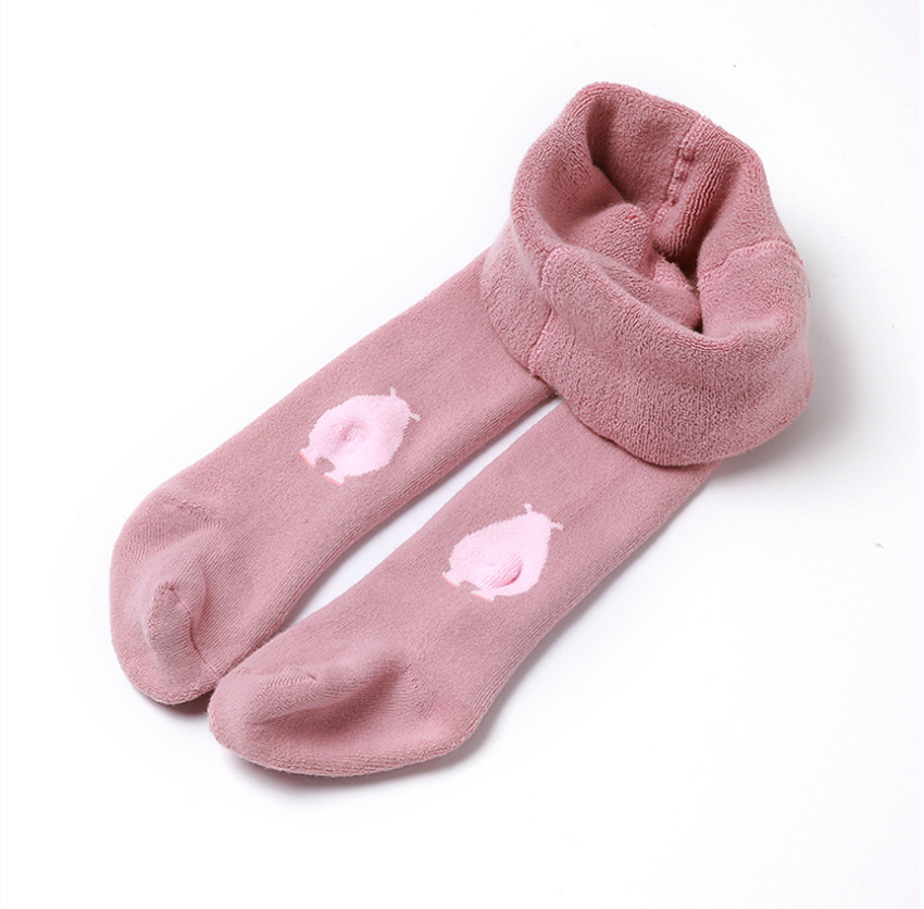 フェイクファーのユニセックスタイツ,母と子供のためのニットウ - Winter Clothing Leg Warmers のレビューと価格