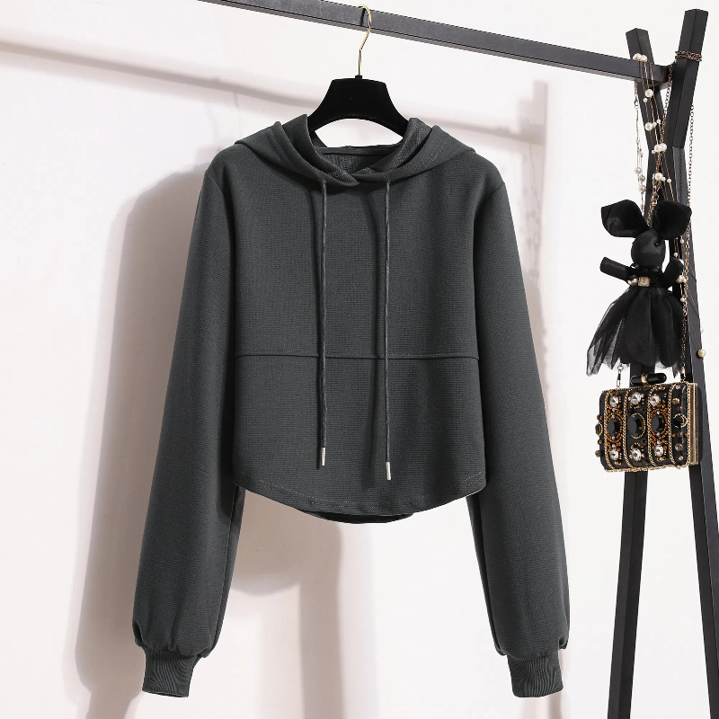 女性用長袖厚手パーカー、カジュアルフード付きトップス、女性用 - Winter Clothing Drawing のレビューと価格