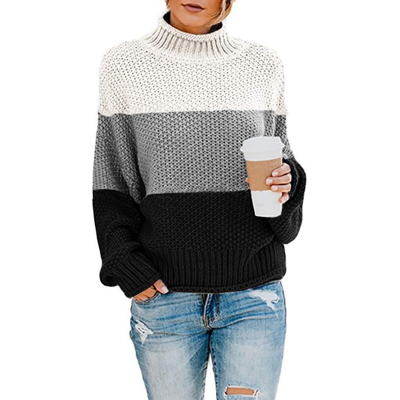 女性用ニットセーター,外国貿易,プラスサイズ,S-3XL,新 - Winter Clothing For Plus Size Women のレビューと価格