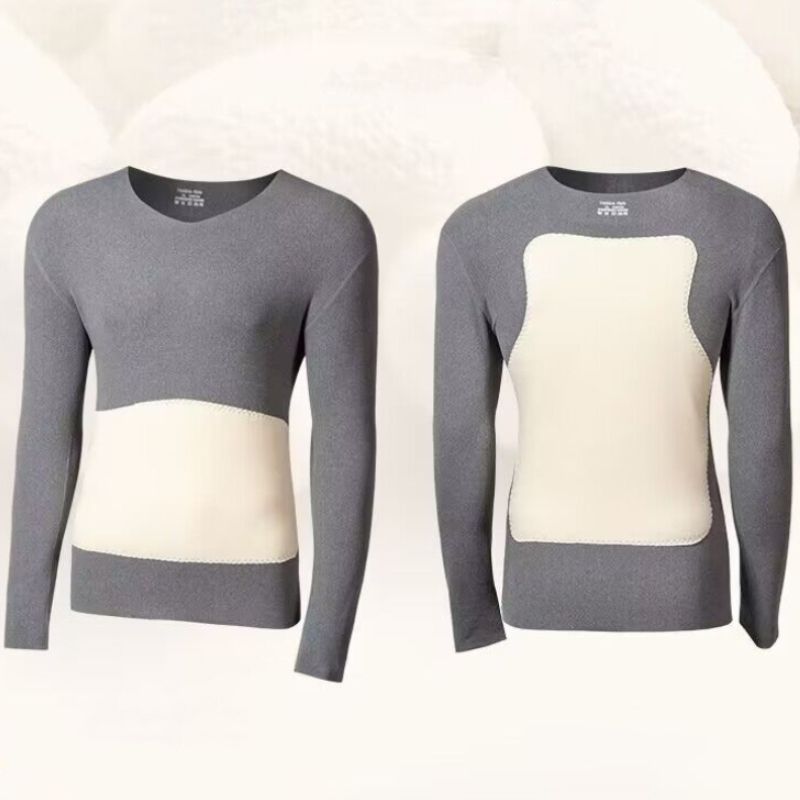 メンズウォームフリース裏地付きTシャツ,厚手のVネックTシャ - Winter Sun Clothing のレビューと価格