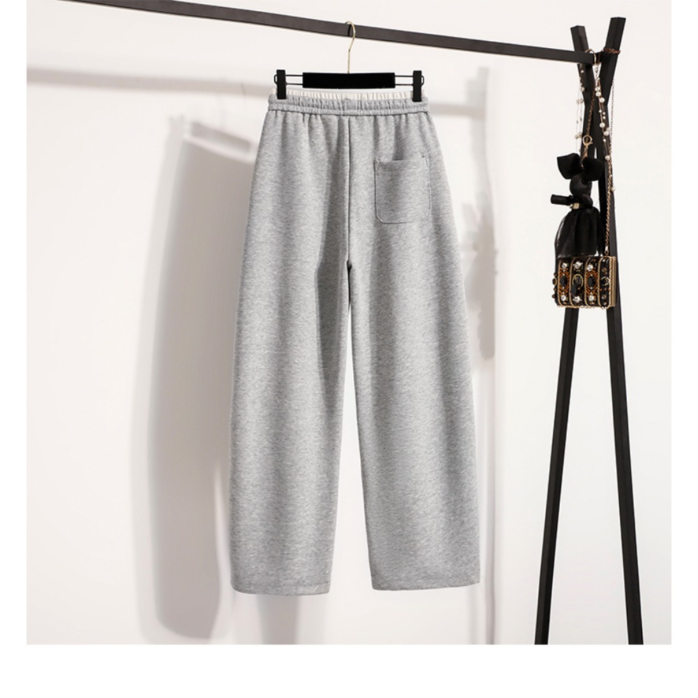 カジュアルハイウエストスプライスストレートチューブフルレング - Winter Clothing For Plus Size Women のレビューと価格