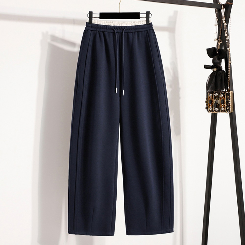 カジュアルハイウエストスプライスストレートチューブフルレング - Winter Clothing For Plus Size Women のレビューと価格