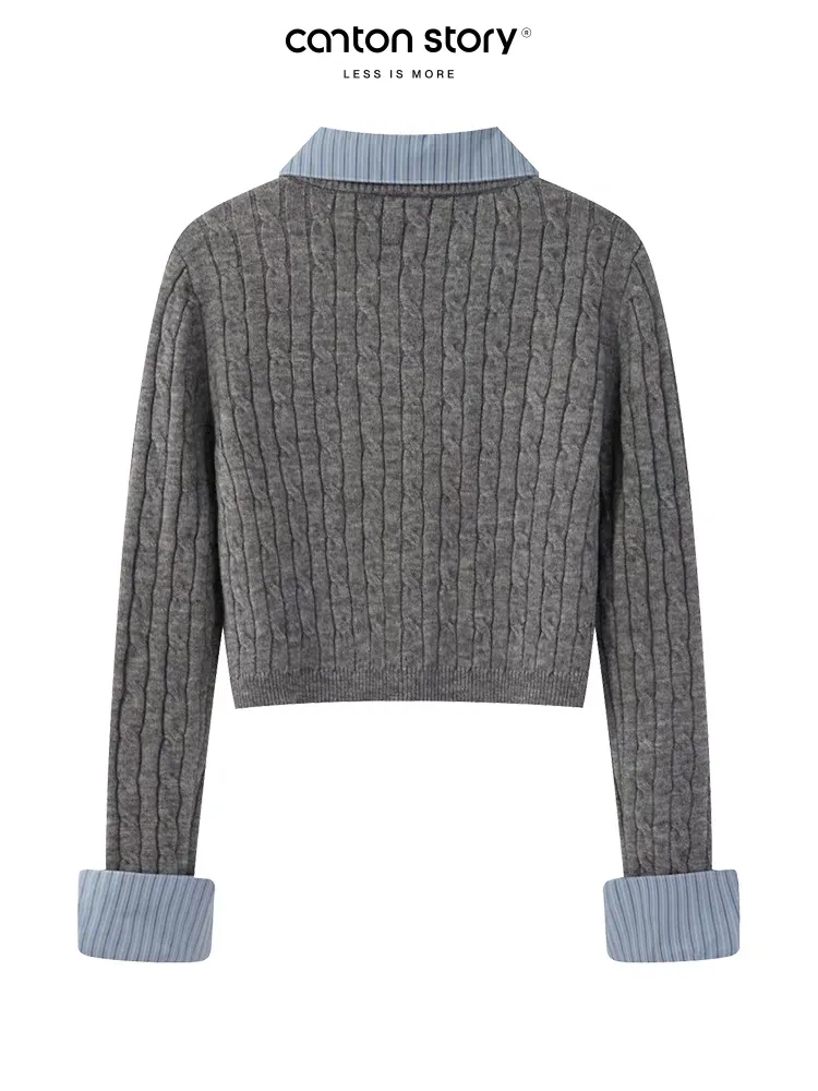 婦人服 プルオーバー カーディガン ニットセーター 原宿美学 - Winter Clothing Aesthetic のレビューと価格