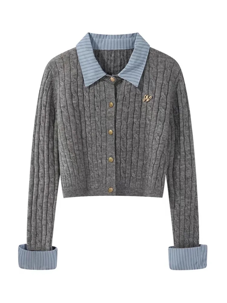 婦人服 プルオーバー カーディガン ニットセーター 原宿美学 - Winter Clothing Aesthetic のレビューと価格