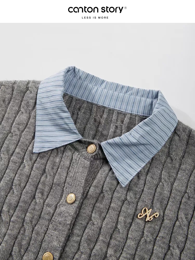 婦人服 プルオーバー カーディガン ニットセーター 原宿美学 - Winter Clothing Aesthetic のレビューと価格