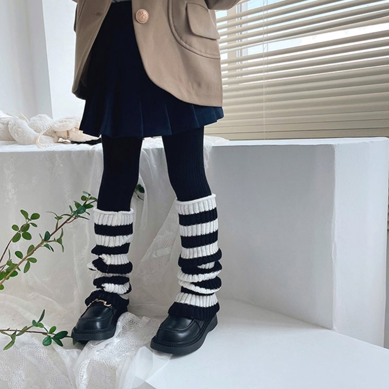 ニットニーハイソックススタイリッシュソックススリーブトレンデ - Winter Clothing Leg Warmers のレビューと価格