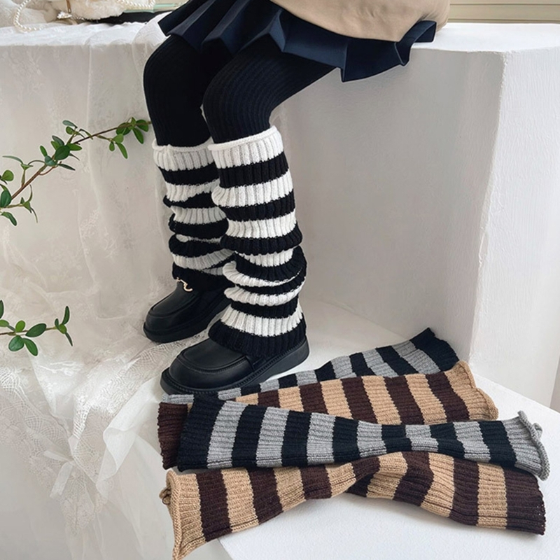 ニットニーハイソックススタイリッシュソックススリーブトレンデ - Winter Clothing Leg Warmers のレビューと価格