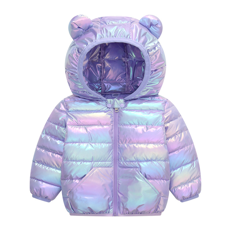 子供用フード付きコットンジャケット,厚くて暖かいアウター,ベ - Winter Clothing For Toddlers のレビューと価格