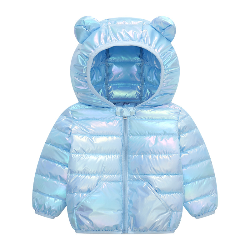 子供用フード付きコットンジャケット,厚くて暖かいアウター,ベ - Winter Clothing For Toddlers のレビューと価格
