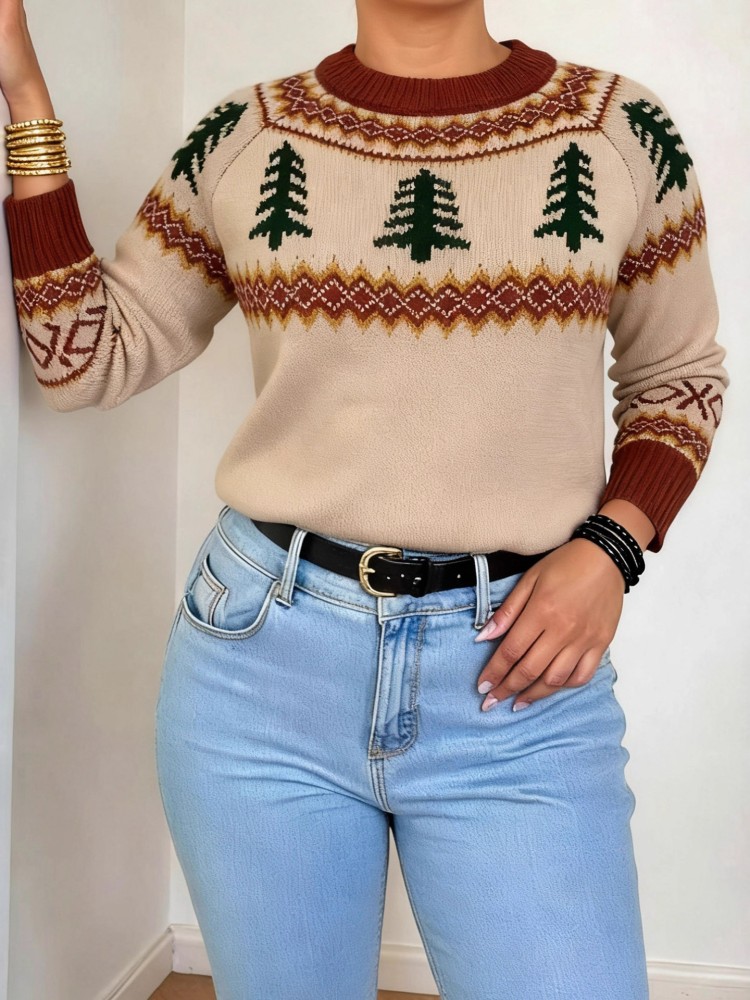 女性のプラスサイズ L-3XL カジュアルニット長袖ニットセ - Winter Clothing For Plus Size Women のレビューと価格