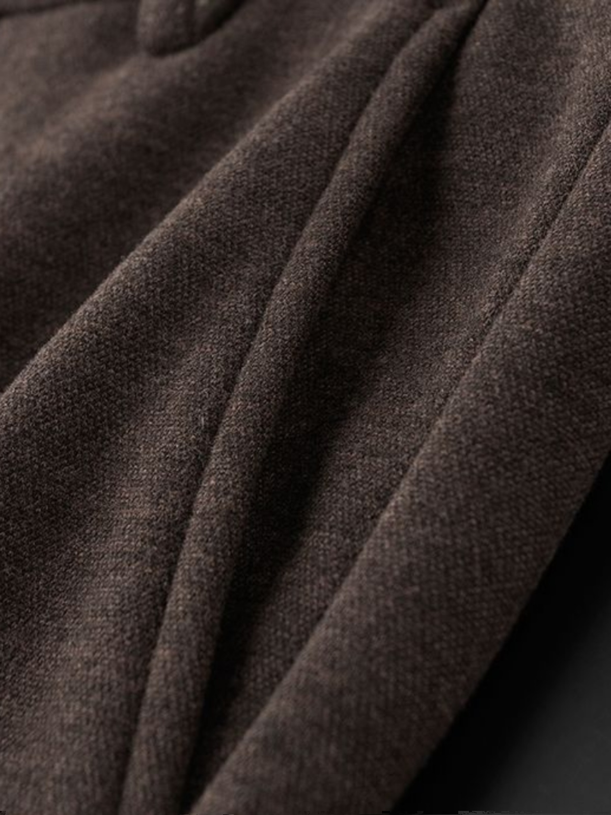 厚みのあるフリースビジネスカジュアルパンツメンズスリムストレ - Winter Sun Clothing のレビューと価格