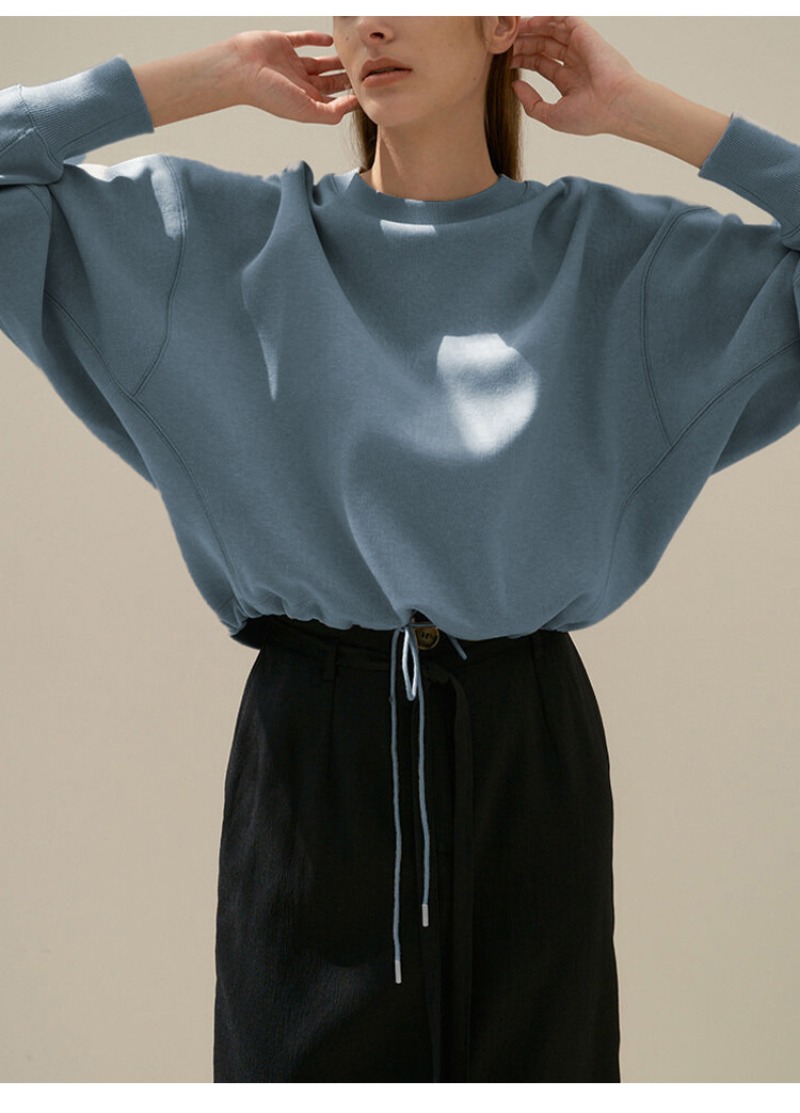 女性ルーズクロップドジャケットカジュアル固体スウェットシャツ - Winter Clothing Drawing のレビューと価格