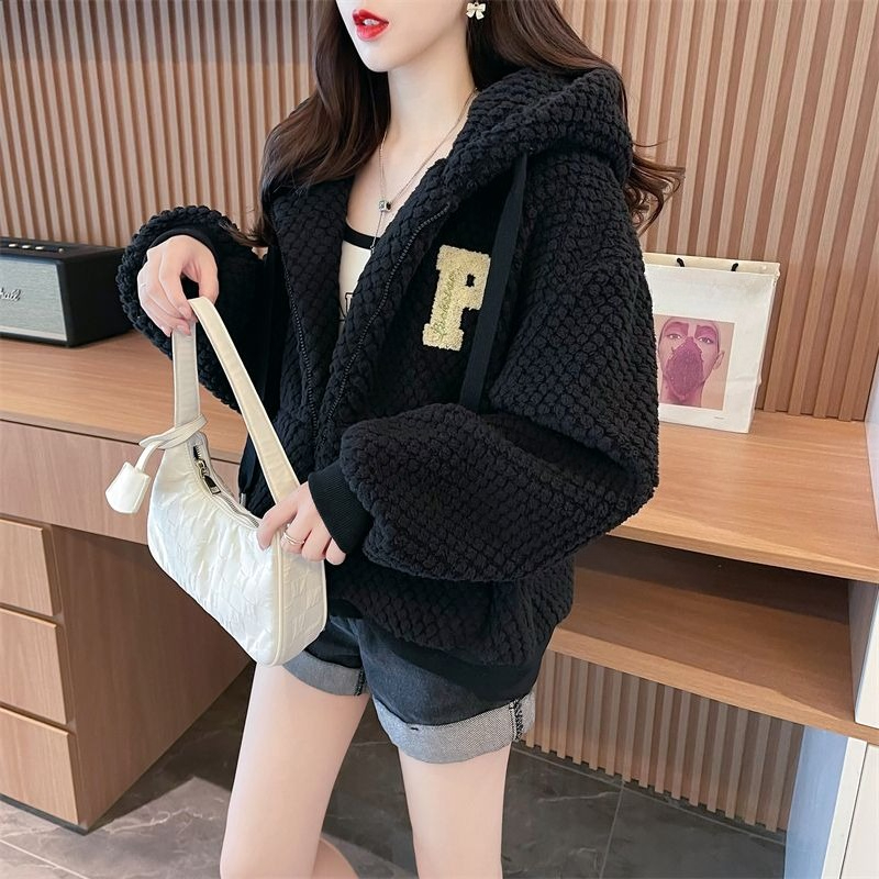 秋と冬のパーカートレーナー女性のための厚いプロモーション韓国 - Winter Clothing Drawing のレビューと価格