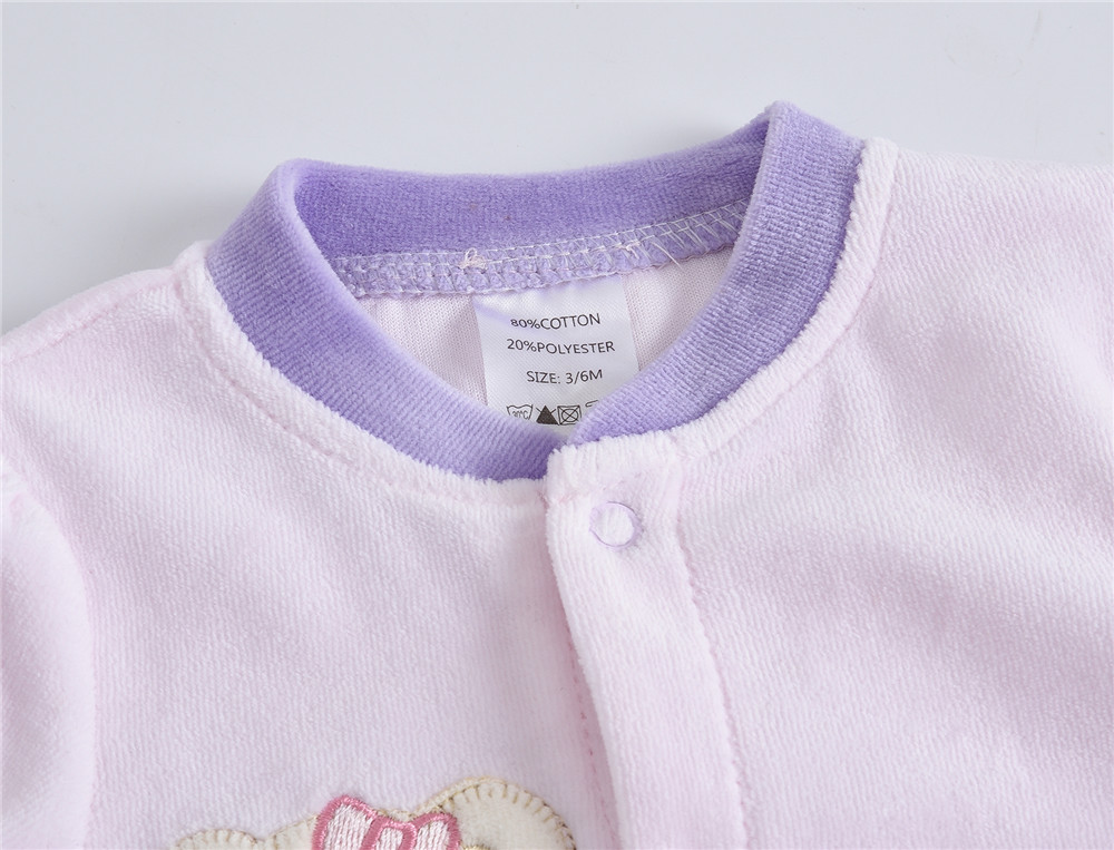 Kavkas 女の赤ちゃん服長袖綿冬暖かいロンパースクマ固体 - Winter Clothing For Toddlers のレビューと価格