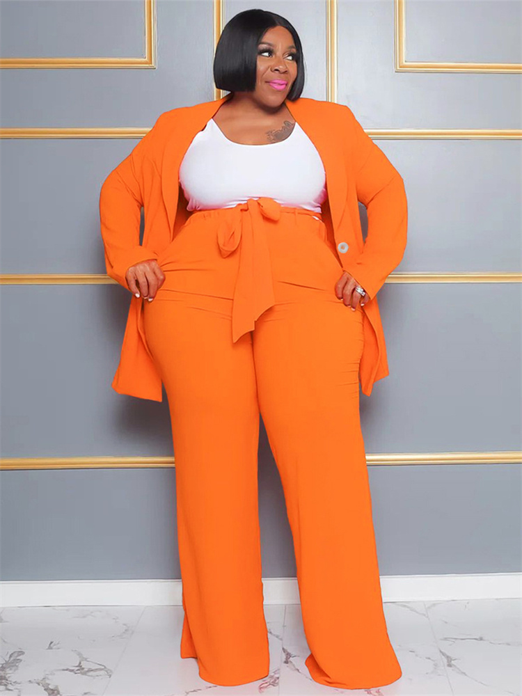 Wmstar-女性の無地のキャリアスーツ,大きいサイズの衣類 - Winter Clothing For Plus Size Women のレビューと価格