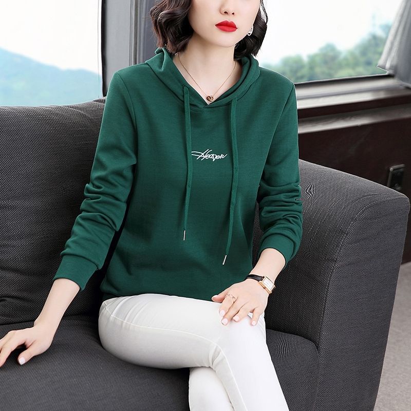 女性用長袖パーカー,ルーズフィット,レタリング刺繍,ストリー - Winter Clothing Drawing のレビューと価格