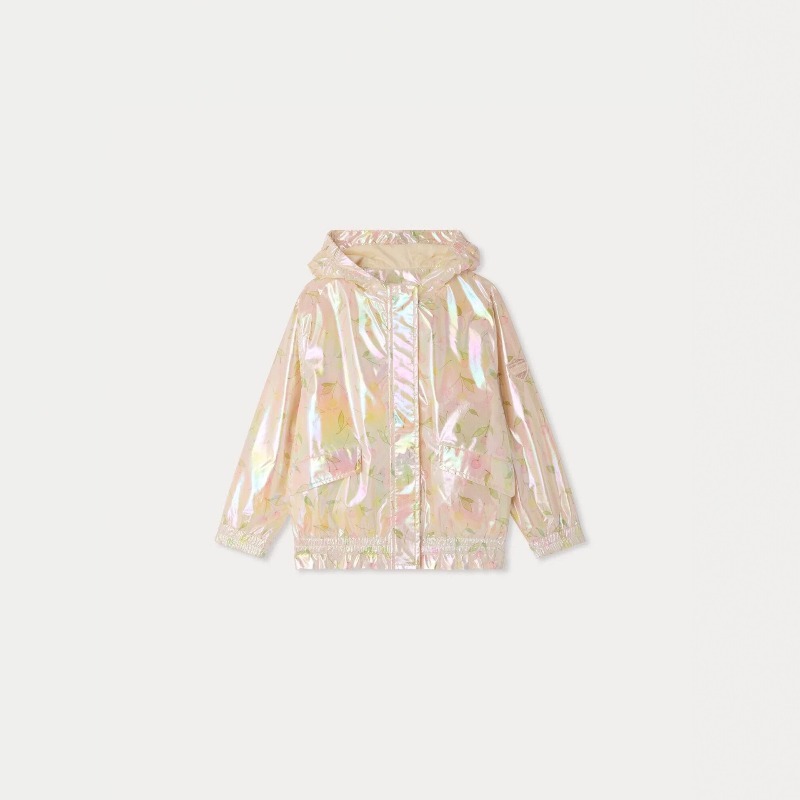 幼児用女の子向けフード付きUVカットプリントジャケット 軽量 - Winter Sun Clothing のレビューと価格